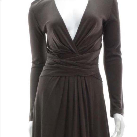 MICHAEL by Michael Kors Chocolate Wrap Dress - Picture 1 of 8
